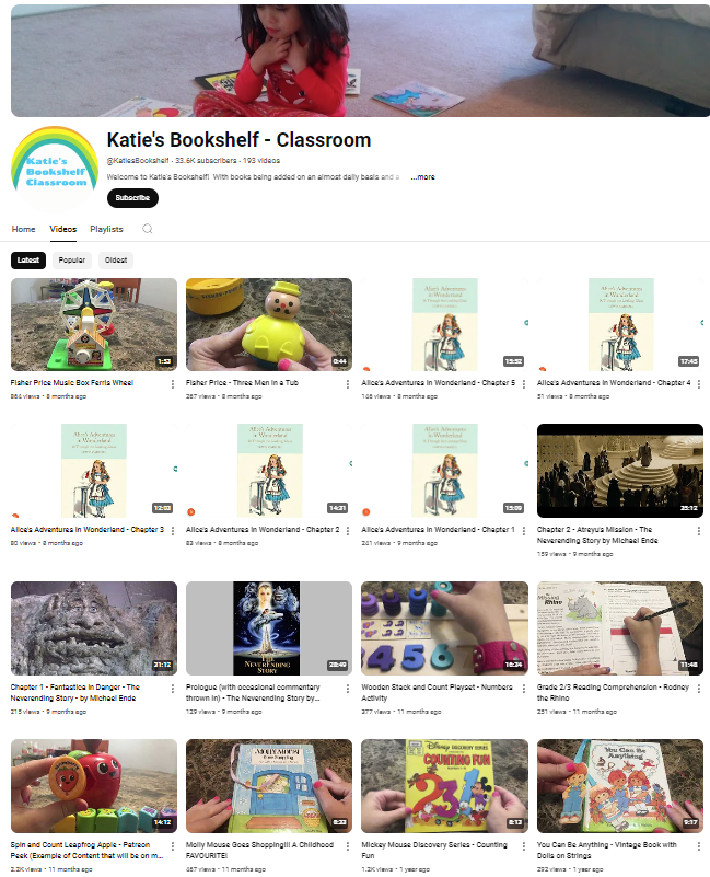Katie’s Bookshelf - Classroom
